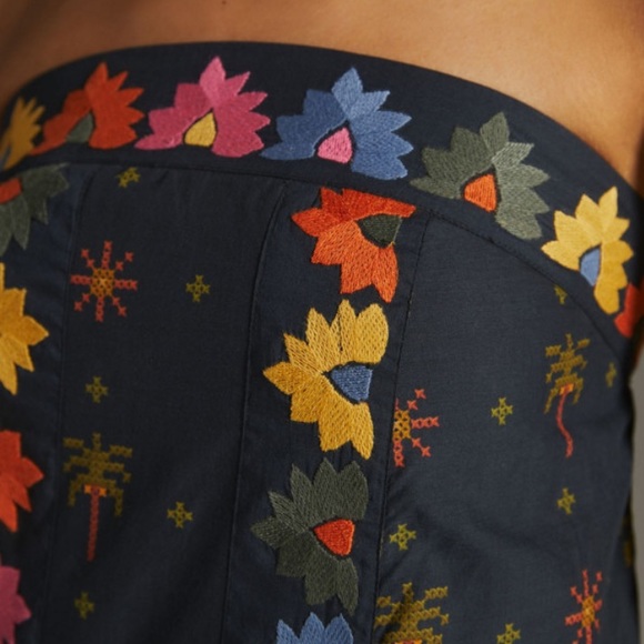 Anthropologie farm rio embroidered maxi dress - Picture 5 of 16